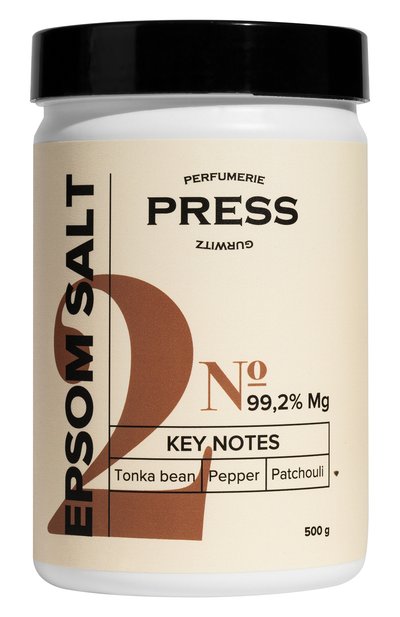 Английская соль с магнием с ароматом № 2 (500g) PRESS GURWITZ PERFUMERIE, арт. 4631161776594, фото 1