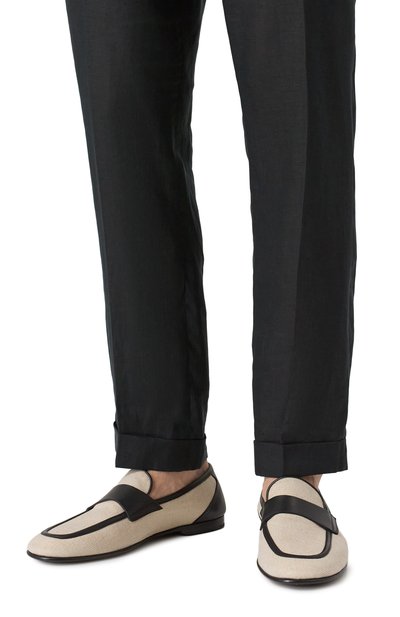 Комбинированные лоферы erice DOLCE & GABBANA, арт. A50698/A9Q93, фото 3