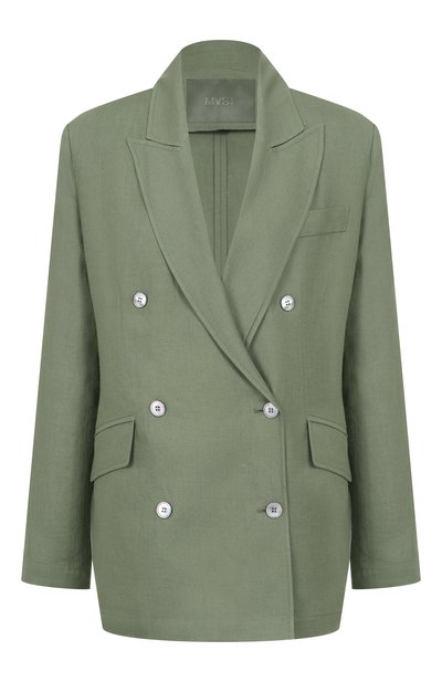 Женский льняной жакет MVST, арт. TXBCK-Y097-1