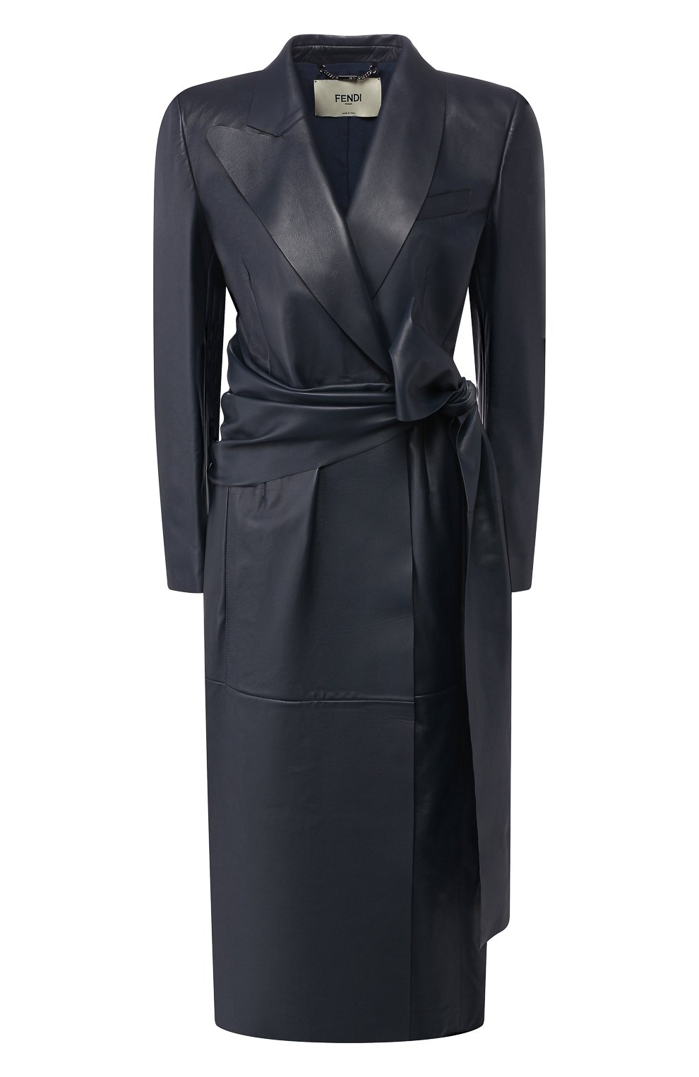 Кожаное пальто FENDI, арт. FPS804 NBA, фото 1