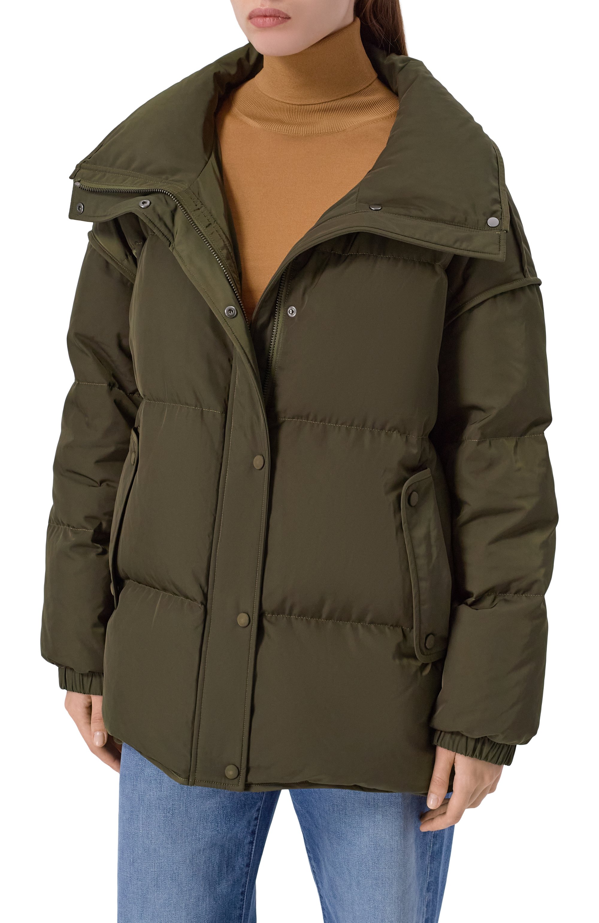 Пуховик с отделкой из норки YVES SALOMON, арт. M05080/A22X, фото 6