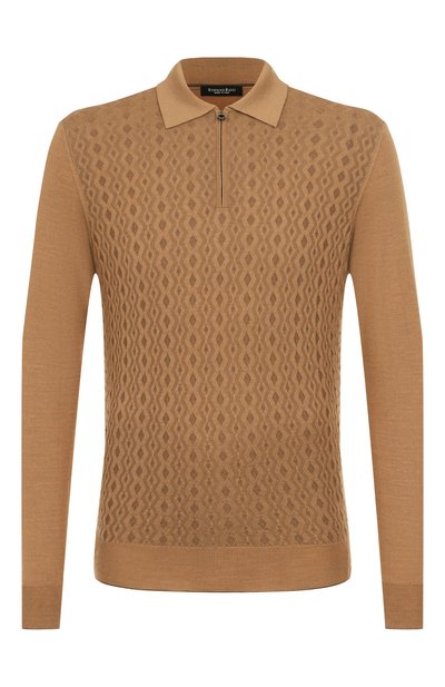 Мужская поло из шерсти и шелка STEFANO RICCI, арт. KE08017P30/E25475