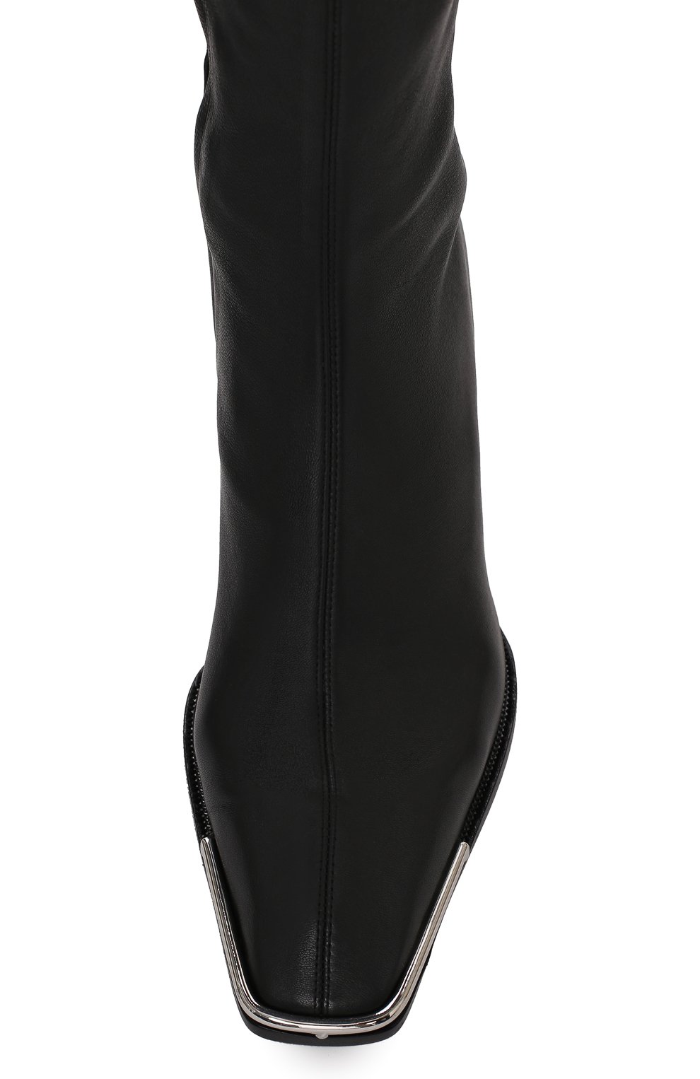 Кожаные ботфорты ALEXANDER WANG, арт. 30C220B084, фото 5