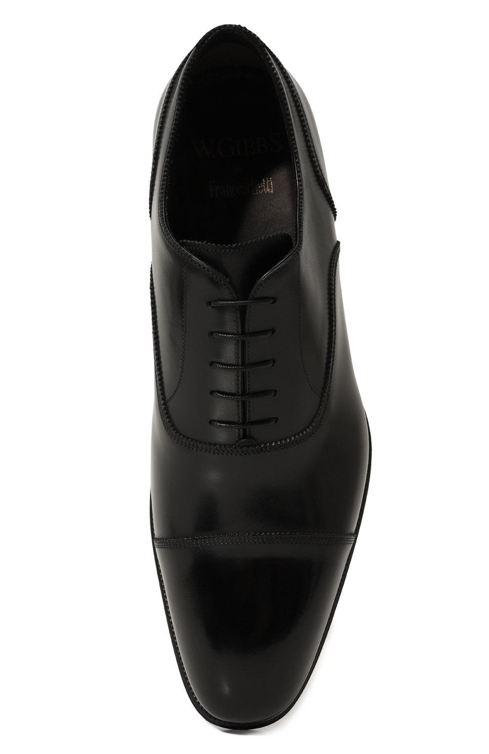 Кожаные оксфорды W.GIBBS, арт. 7078005/FRENCH DEC0, фото 6