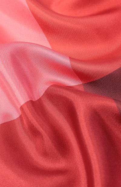 Шелковый платок LANVIN бордового цвета по цене 7995 руб., арт. 5834/HANDKERCHIEF, фото 3 Шелковый платок LANVIN, арт. 5834/HANDKERCHIEF, фото 3