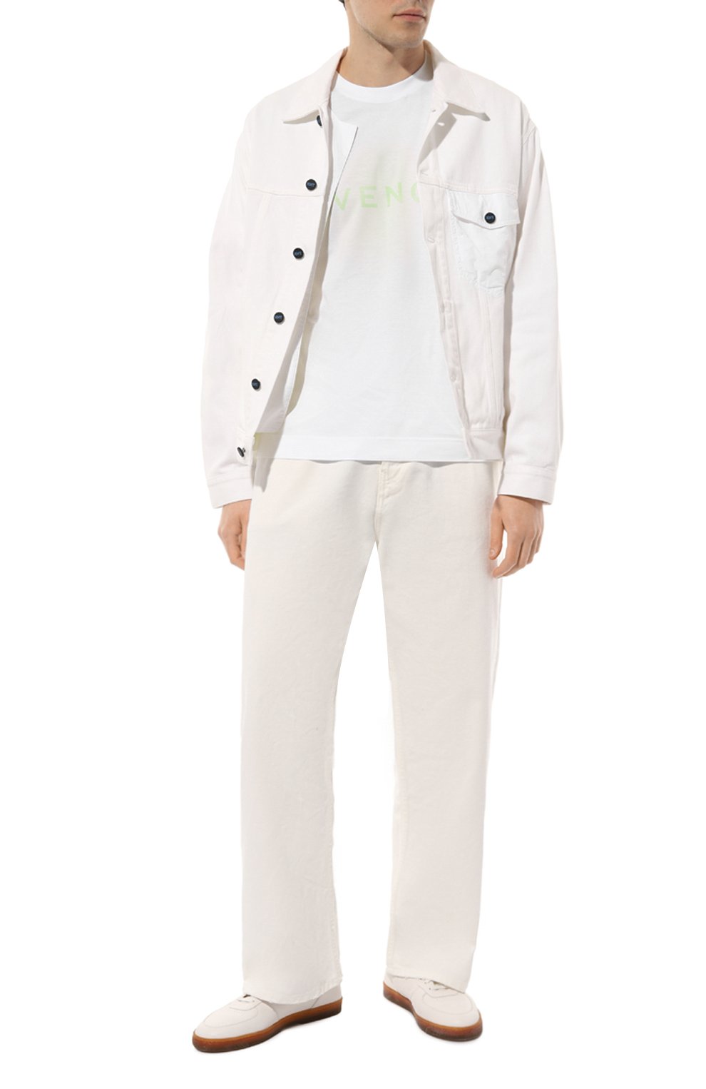 Хлопковая футболка GIVENCHY, арт. BM716G/3YC5, фото 2