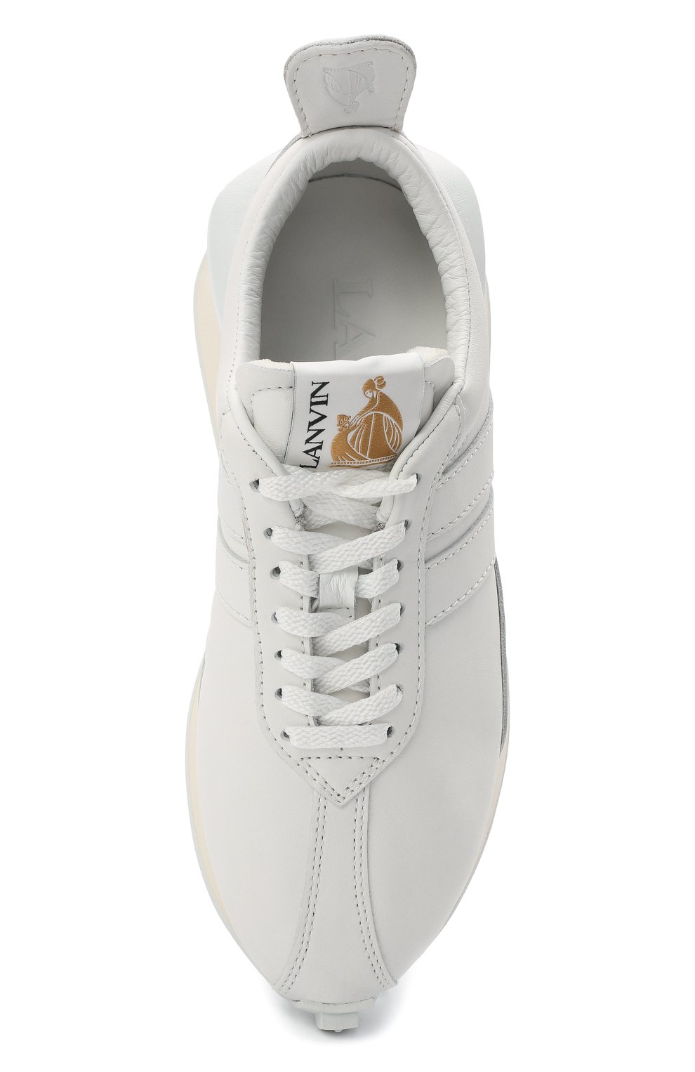 Кожаные кроссовки LANVIN, арт. FW-SKBRUC-SGIM-P21, фото 5