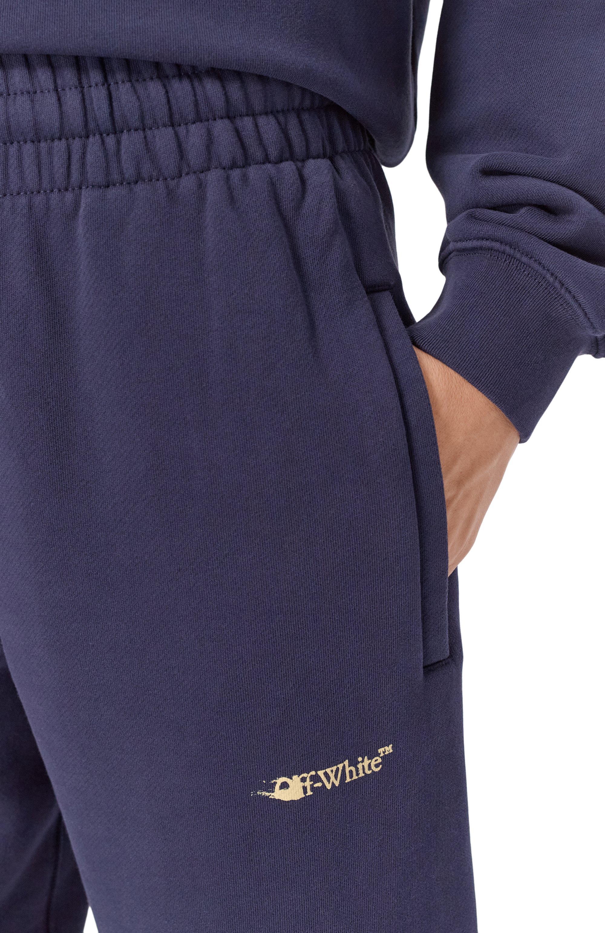 Хлопковые джоггеры OFF-WHITE, арт. 0WCH006F25FLE001, фото 5