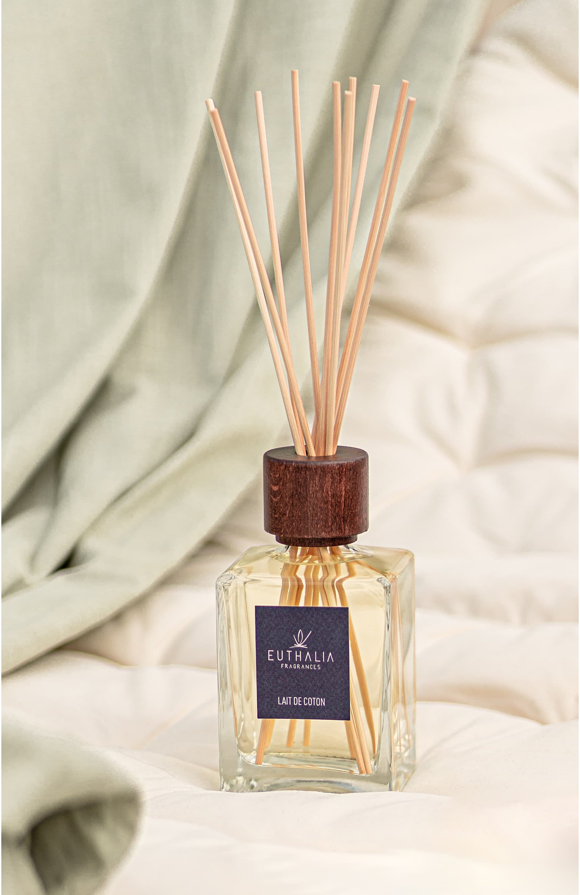 Диффузор lait de coton (100ml) EUTHALIA FRAGRANCES, арт. 4603336950122, фото 3