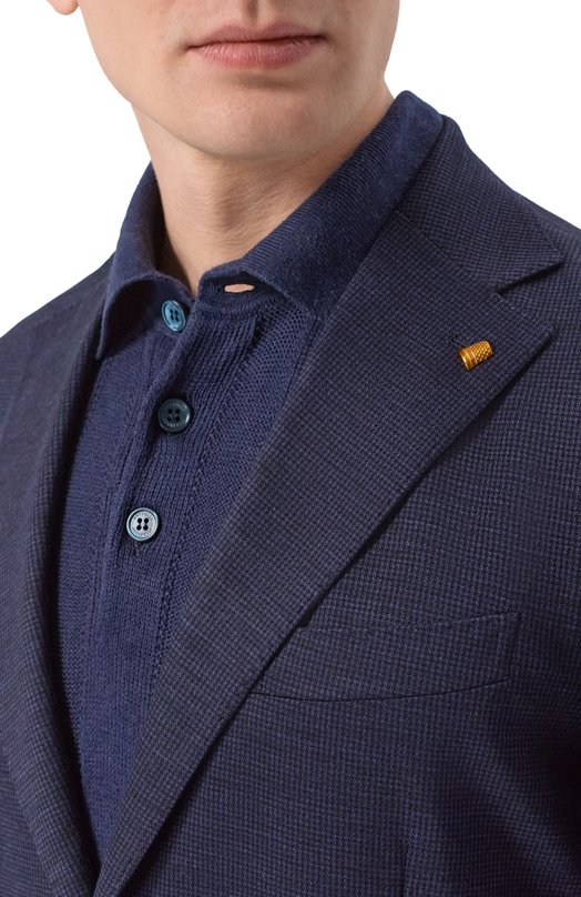 Однобортный пиджак Sartoria Latorre JD74/JJ204 Синий  JD74/JJ204 Фото 6