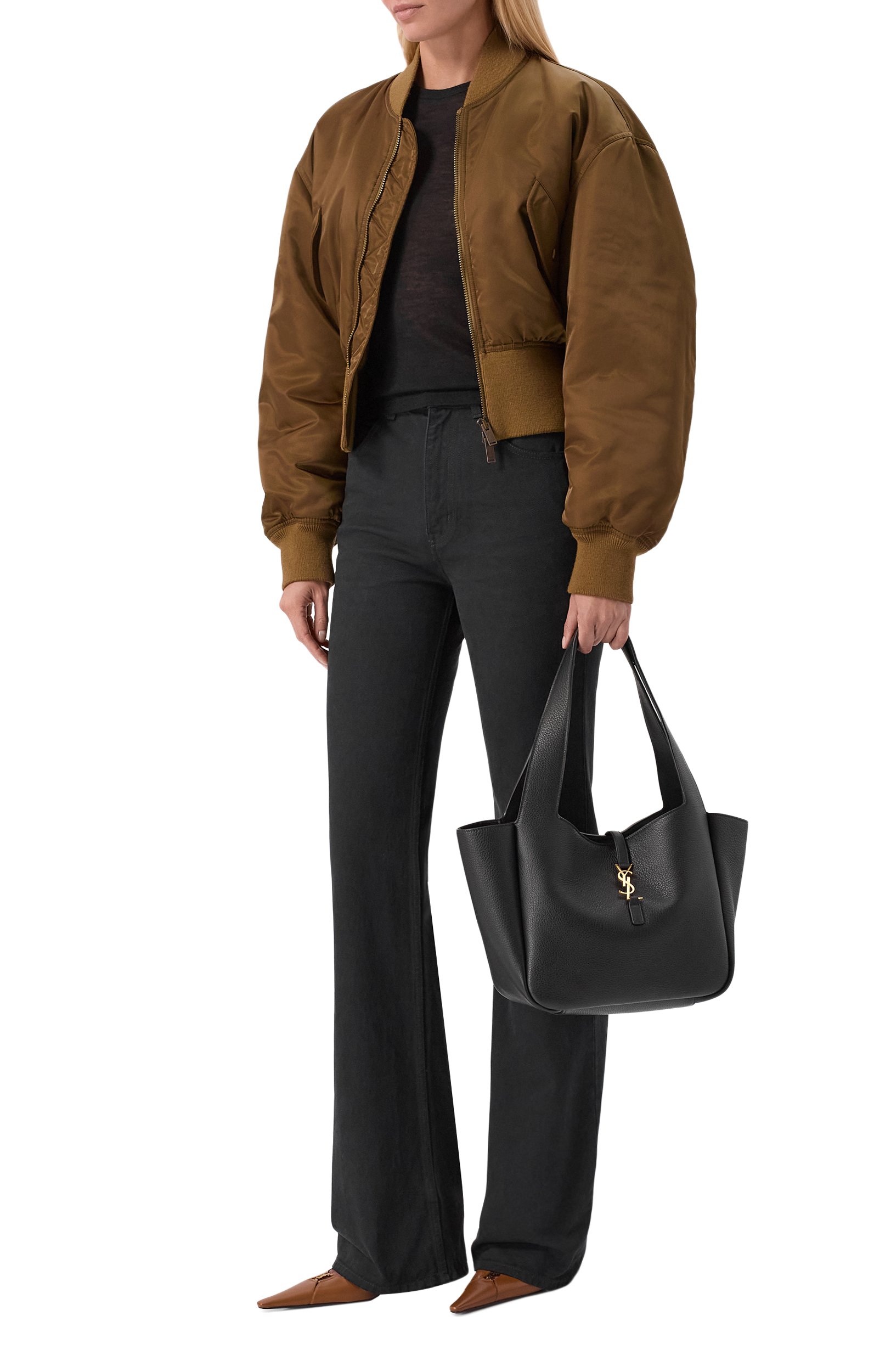 Сумка-тоут le 5 à 7 bea small SAINT LAURENT, арт. 779029/AADUU, фото 3
