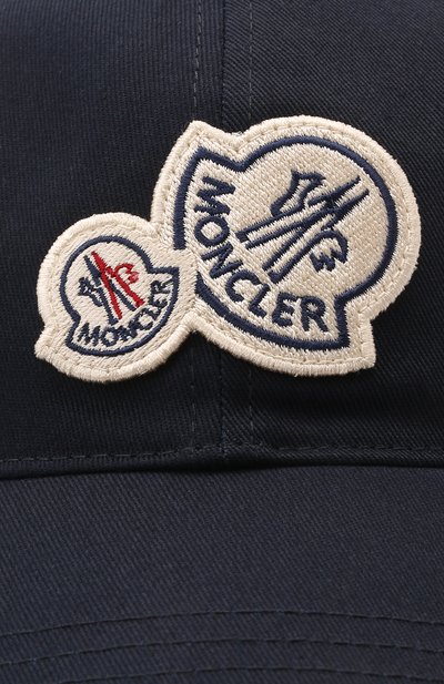 Хлопковая бейсболка MONCLER, арт. H1-091-3B000-19-04863, фото 4