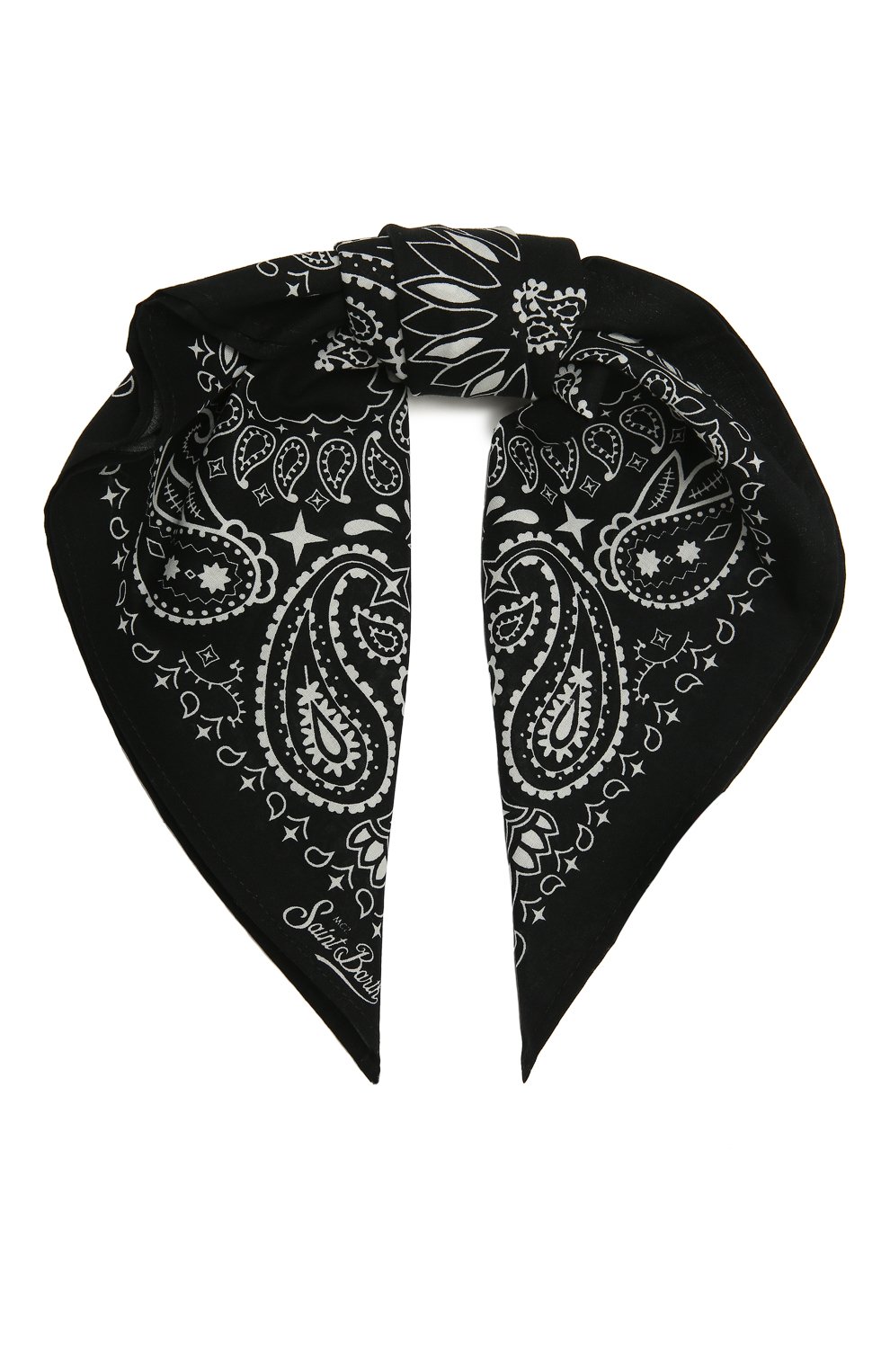 Бандана MC2 SAINT BARTH черного цвета по цене 2860 руб., арт. STBA F0ULARD/F0D0001, фото 1 Бандана MC2 SAINT BARTH, арт. STBA F0ULARD/F0D0001, фото 1