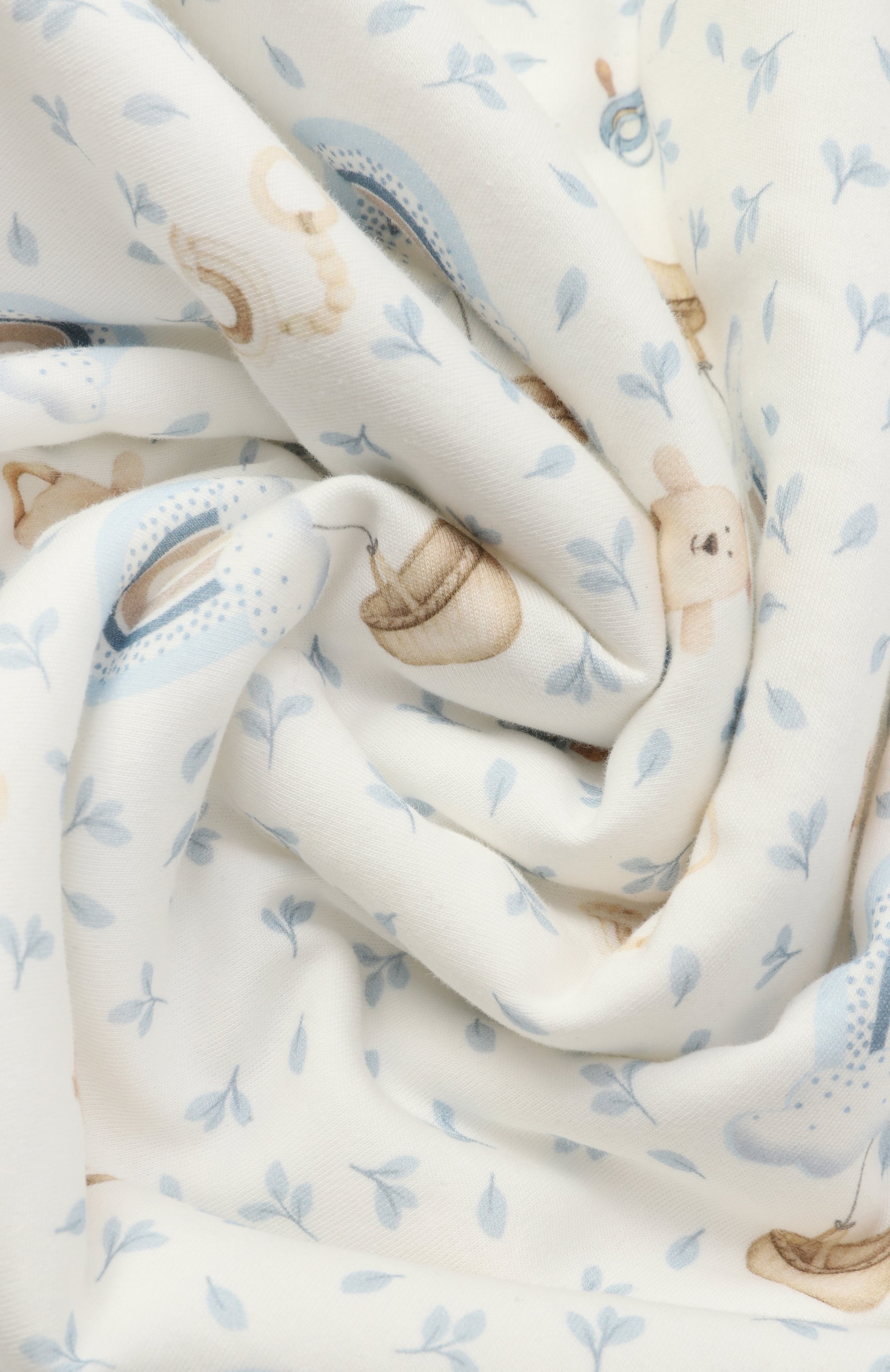 Хлопковый плед MONNALISA, арт. 22F001NP, фото 2