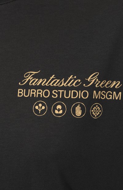 Хлопковая футболка MSGM, арт. 3746MM03/247791, фото 5