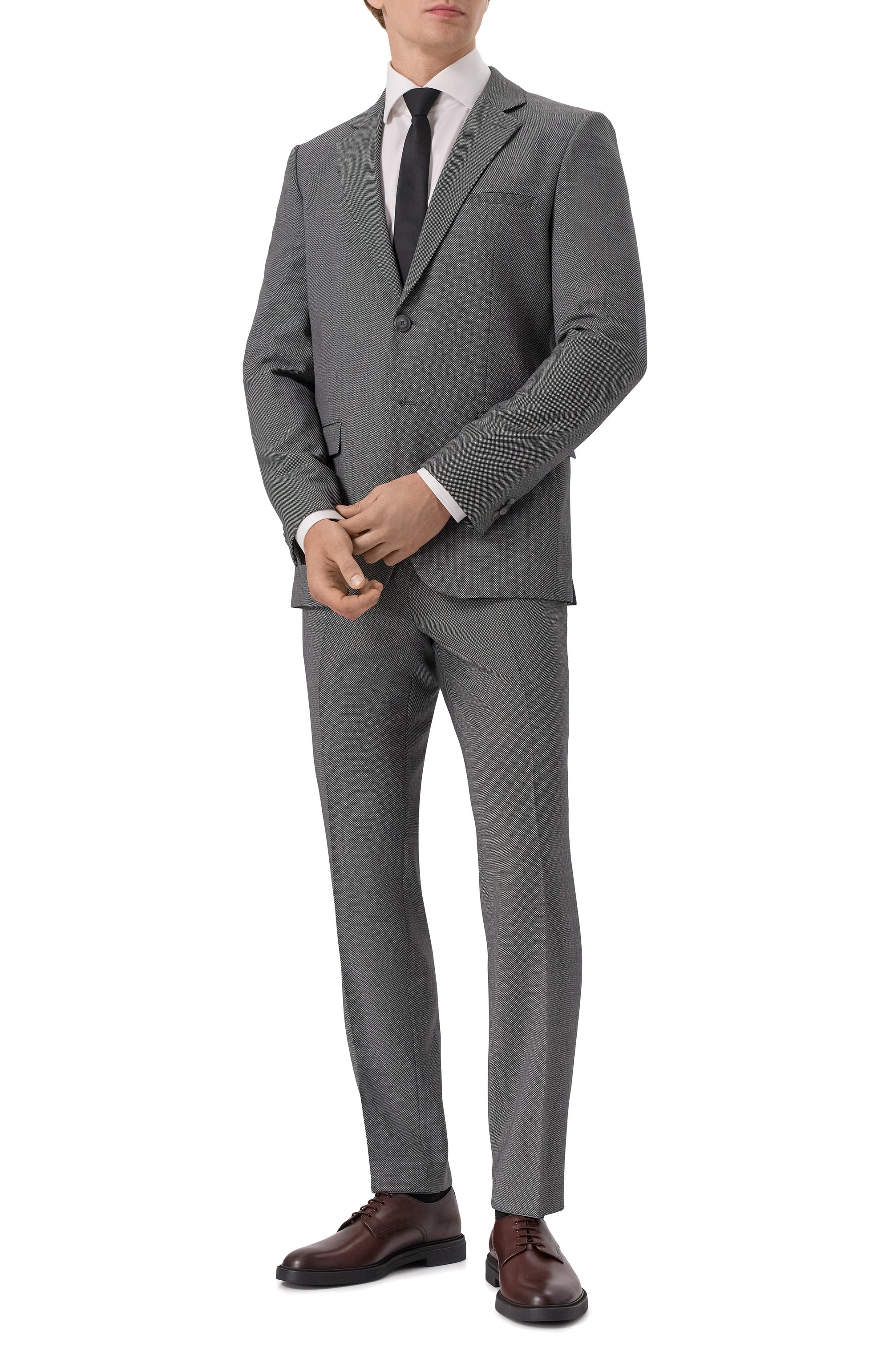 Кожаные дерби BOSS, арт. 50548036, фото 2