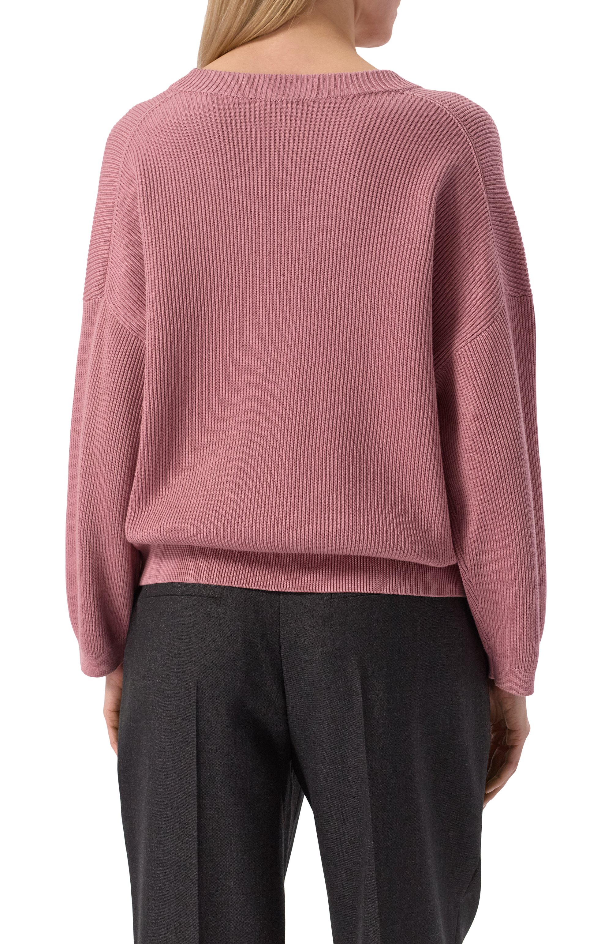 Хлопковый пуловер BRUNELLO CUCINELLI, арт. M19255002, фото 4