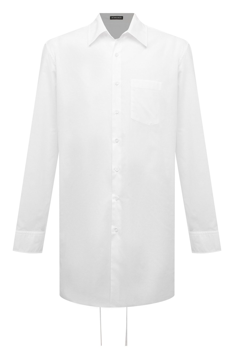 Хлопковая рубашка ANN DEMEULEMEESTER, арт. 2402-M-SH13-FA517-001, фото 1