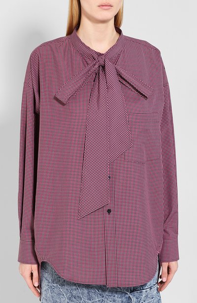 Хлопковая рубашка BALENCIAGA, арт. 520497/TGM30, фото 3