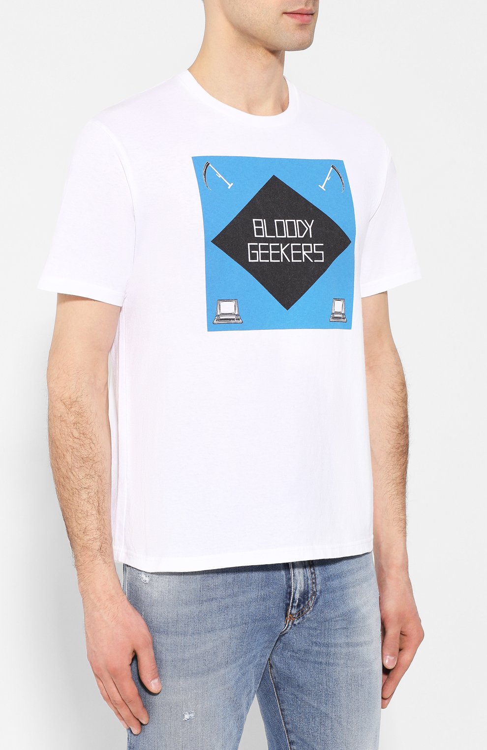 Хлопковая футболка UNDERCOVER, арт. UCW3801, фото 3