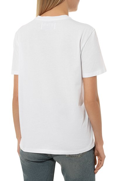 Хлопковая футболка GOLDEN GOOSE DELUXE BRAND, арт. GWP01220.P000593, фото 4