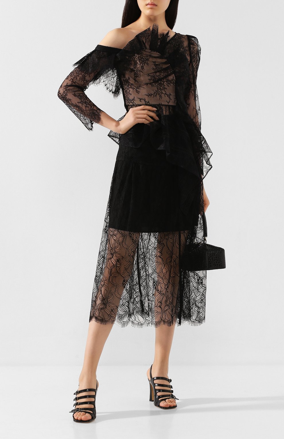 Кружевная блузка SELF-PORTRAIT, арт. RS20-135L, фото 2