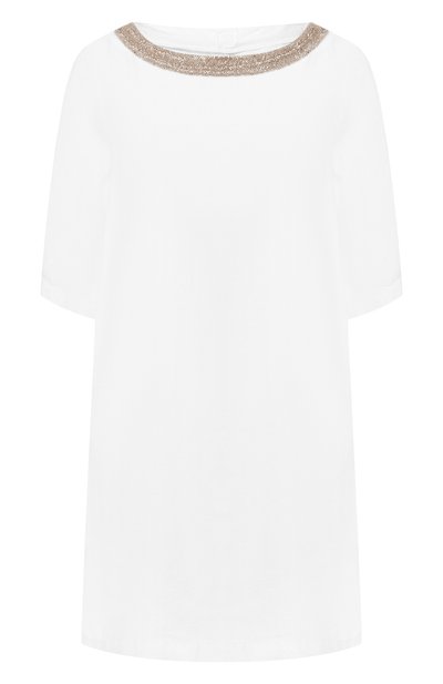 Женское льняное платье 120% LINO, арт. P0W4545/0253/002