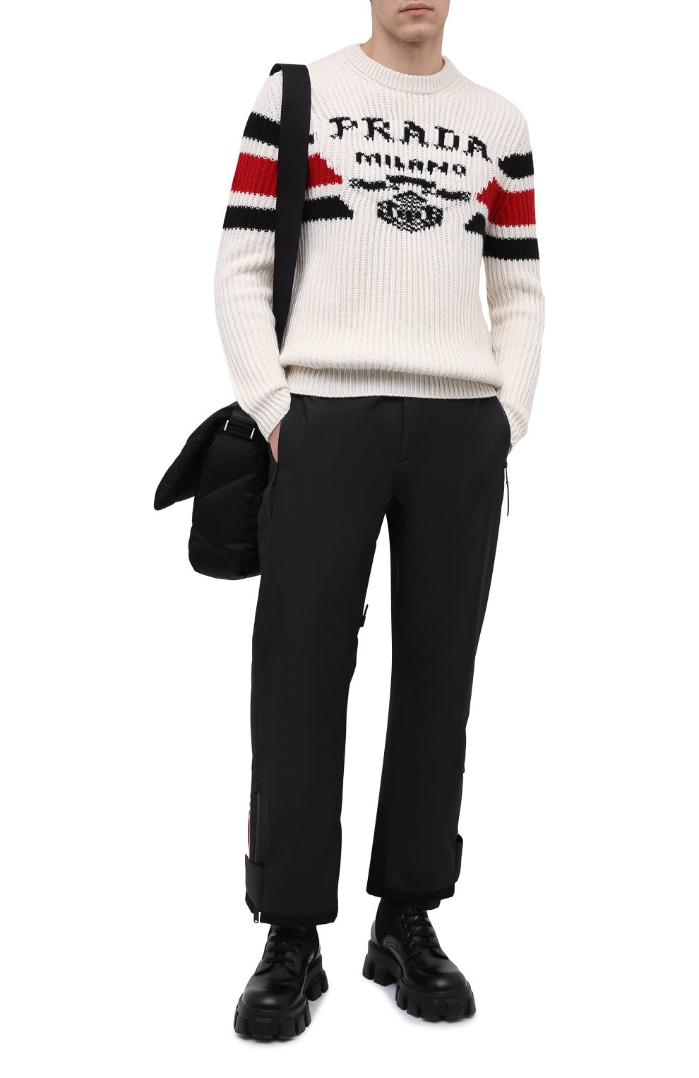 Кашемировый свитер PRADA, арт. UMB339-10O9-F0009-212, фото 2