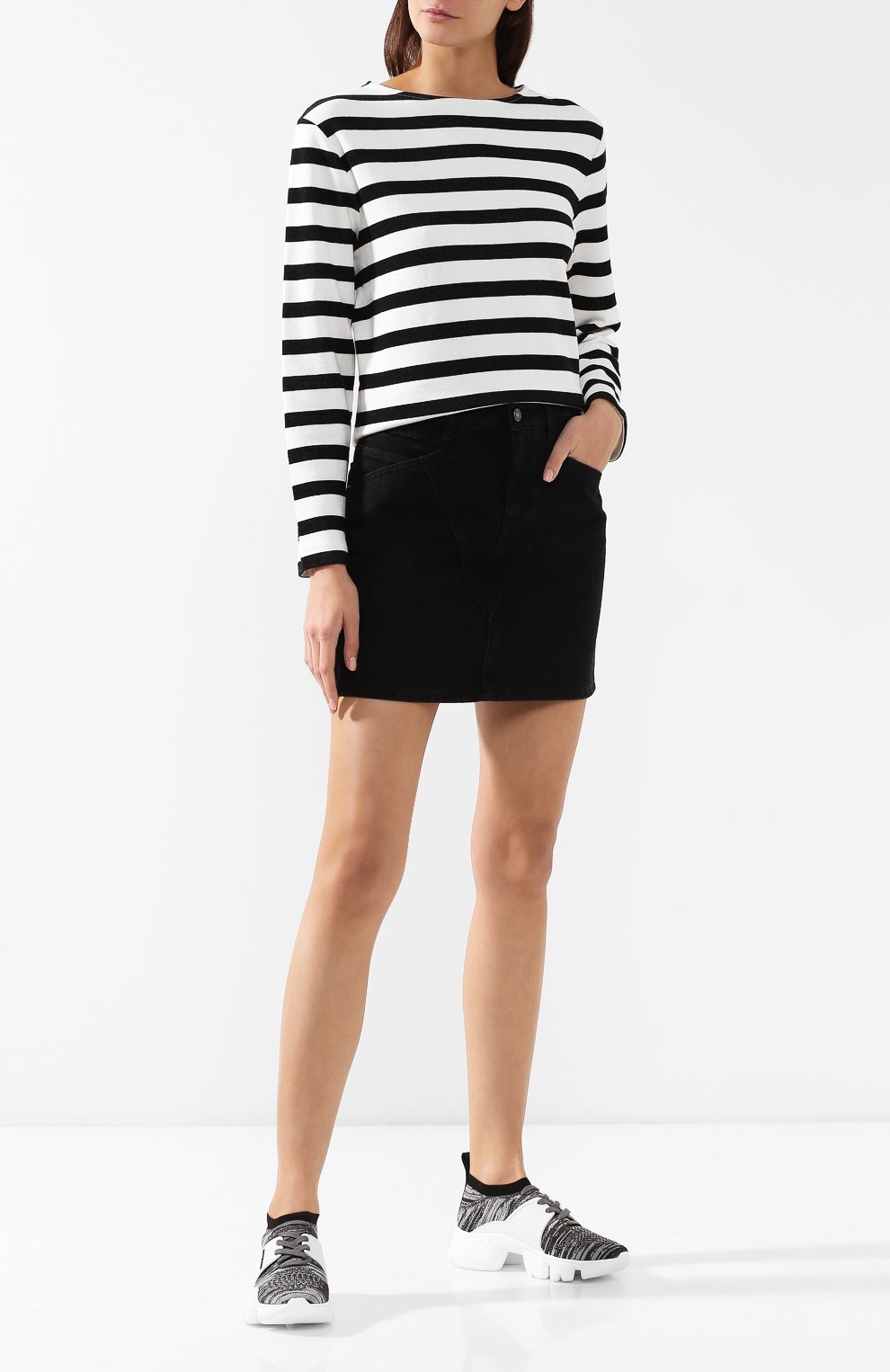 Текстильные кроссовки jaw GIVENCHY, арт. BE000ME0DJ, фото 2