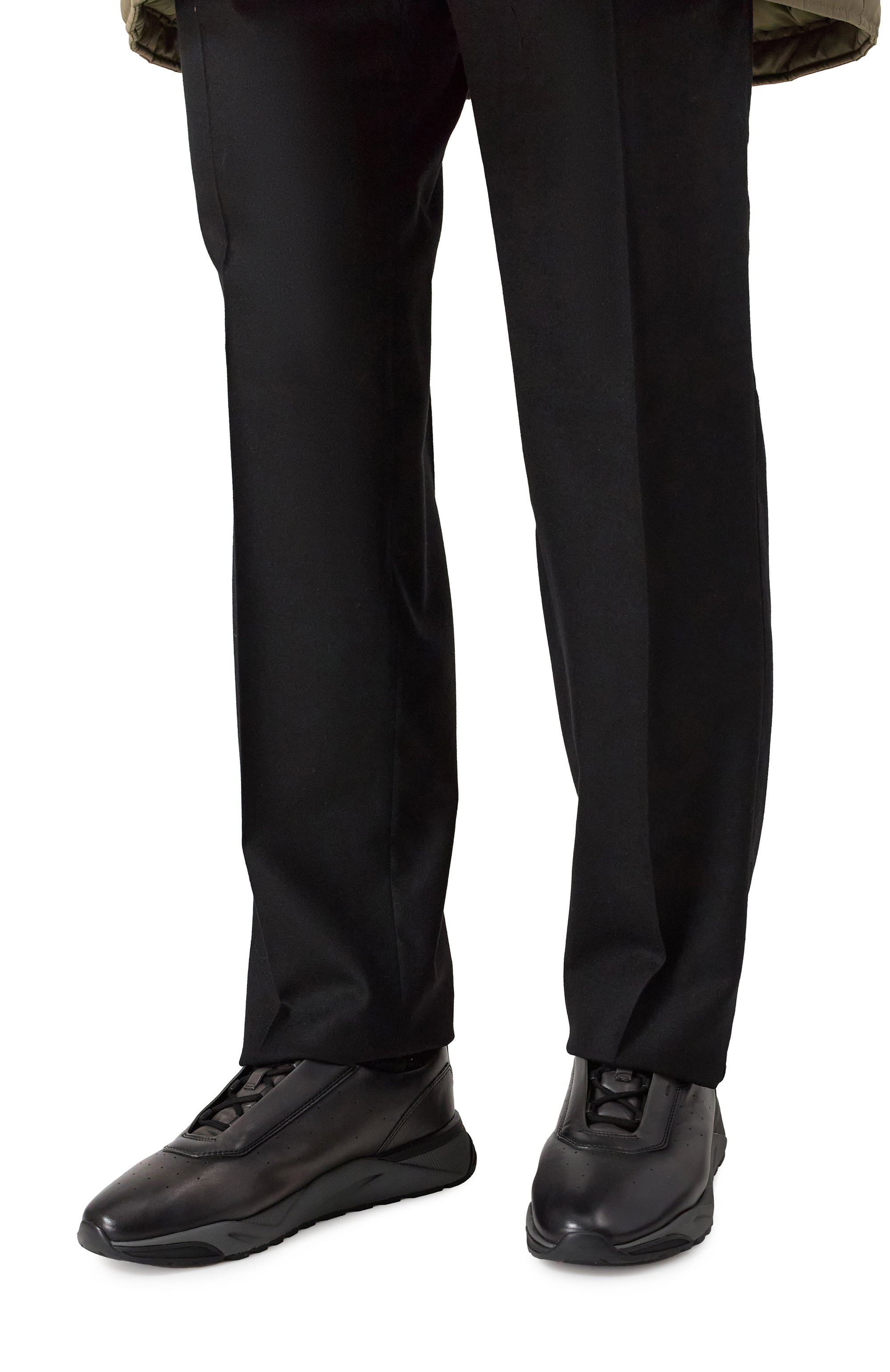 Кожаные кроссовки innova SANTONI, арт. MBIG22027ANEPG0N, фото 3