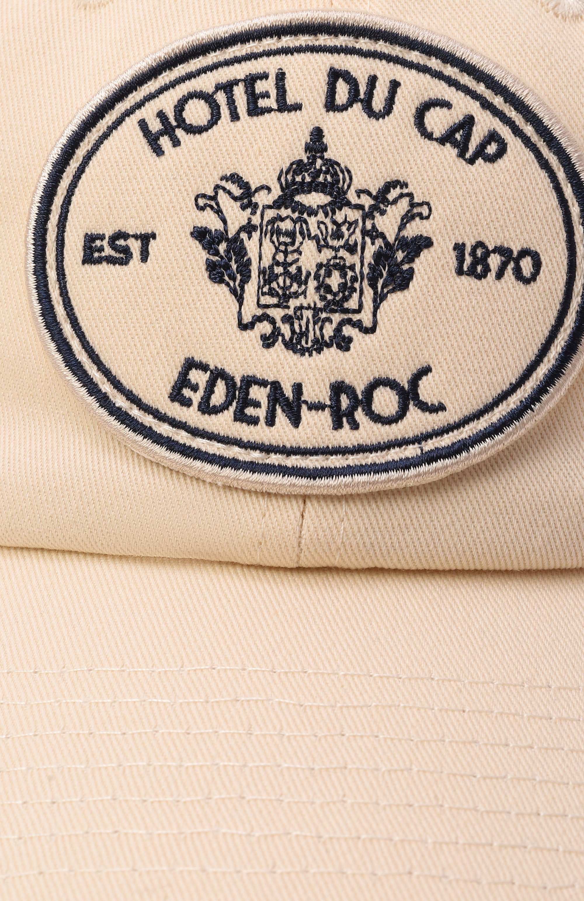 Хлопковая бейсболка sporty & rich x hotel du cap-eden-roc SPORTY AND RICH, арт. AC04060621CR01, фото 3