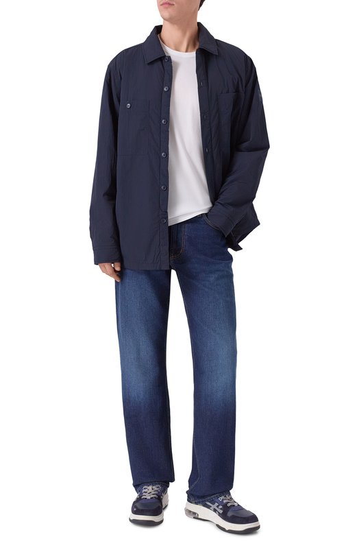 Комбинированные кроссовки Drake Premiata DRAKE/VAR 403 Синий  DRAKE/VAR 403 Фото 2