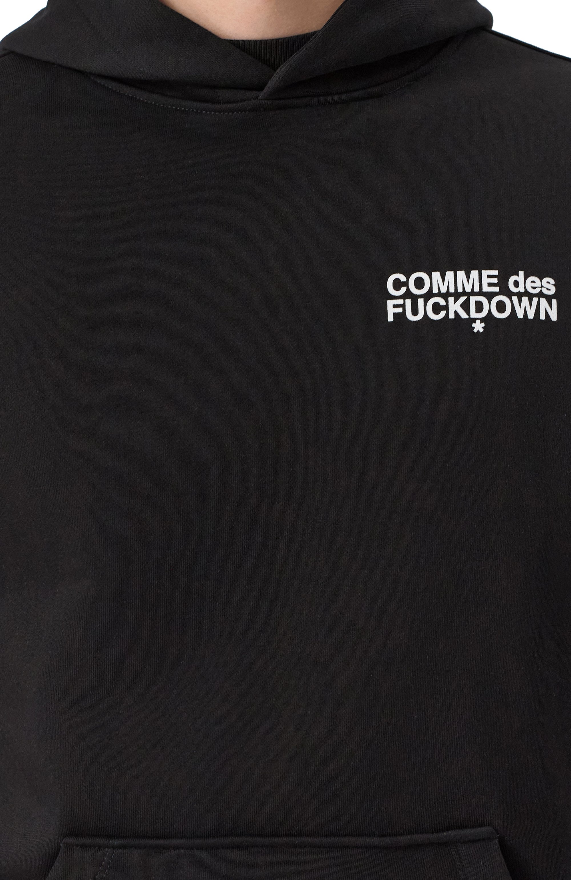 Хлопковое худи COMME DES FUCKDOWN, арт. CFABM01508, фото 5