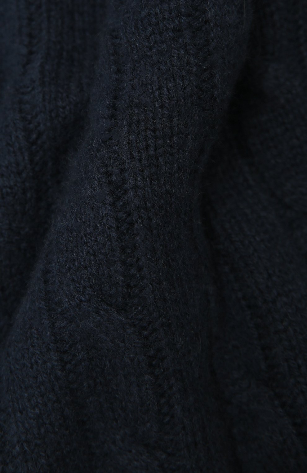 Кашемировый плед RALPH LAUREN темно-синего цвета по цене 54300 руб., арт. 650194528, фото 2 Кашемировый плед RALPH LAUREN, арт. 650194528, фото 2