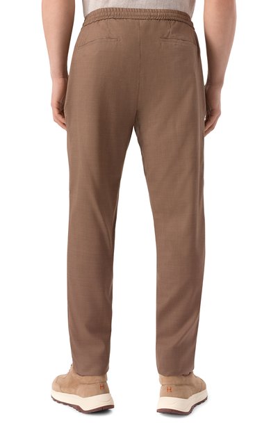 Брюки из шерсти и шелка MARCO PESCAROLO, арт. CHIAIA/5122/50, фото 4