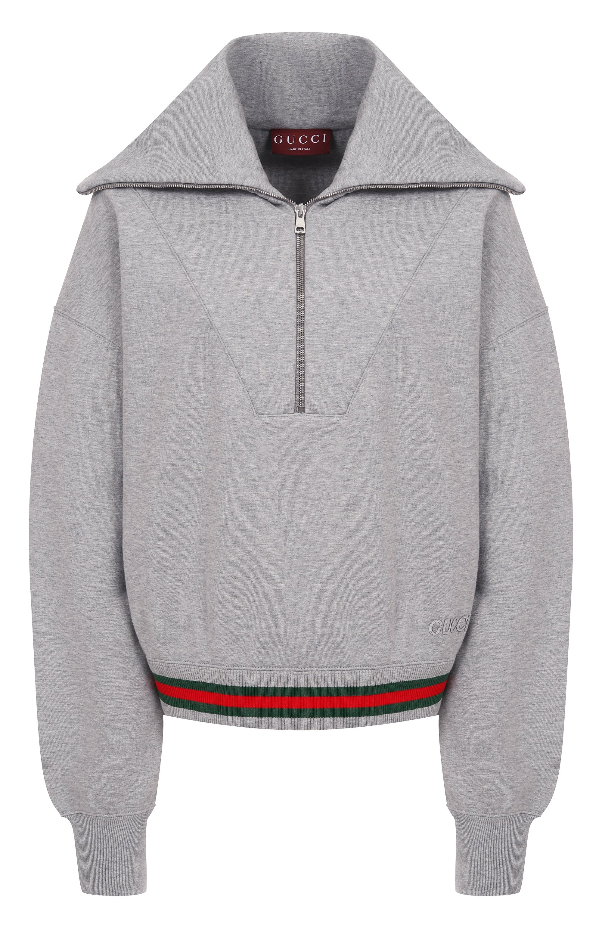 Хлопковый свитшот GUCCI, арт. 794632/XJG08, фот�о 1