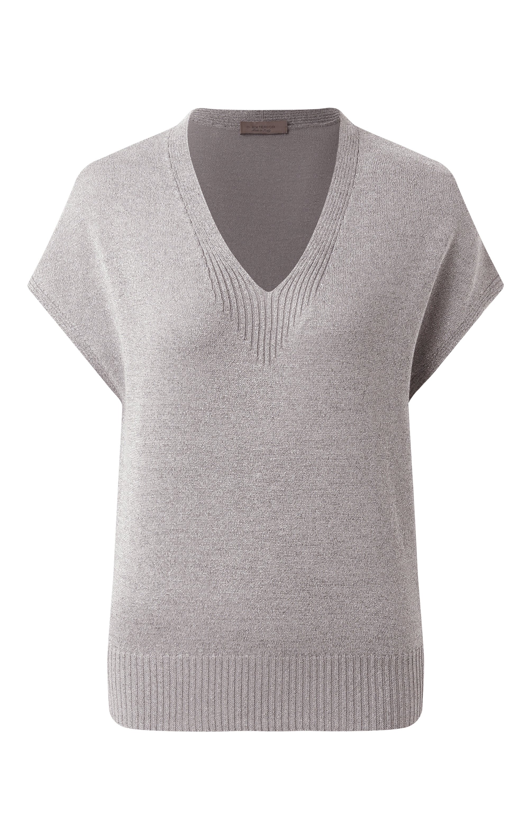 Пуловер из хлопка и вискозы D.EXTERIOR, арт. 60275, фото 1