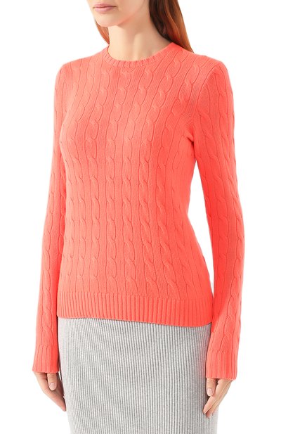 Кашемировый пуловер POLO RALPH LAUREN красного цвета по цене 52700 руб., арт. 211525818, фото 3 Кашемировый пуловер POLO RALPH LAUREN, арт. 211525818, фото 3
