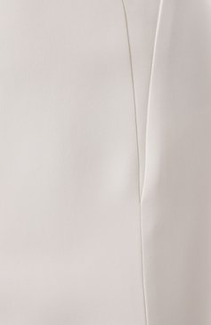 Женская юбка из вискозы MUGLER белого цвета, арт. 25P1JU0566470 | Фото 6 (Длина Ж (юбки, платья, шорты): Мини; Материал внешний: Вискоза; Стили: Кэжуэл)