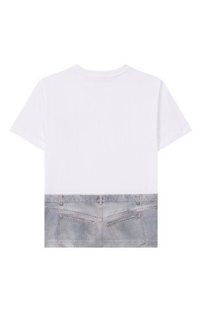 Хлопковая футболка MOSCHINO, арт. H7M05G/LAA02