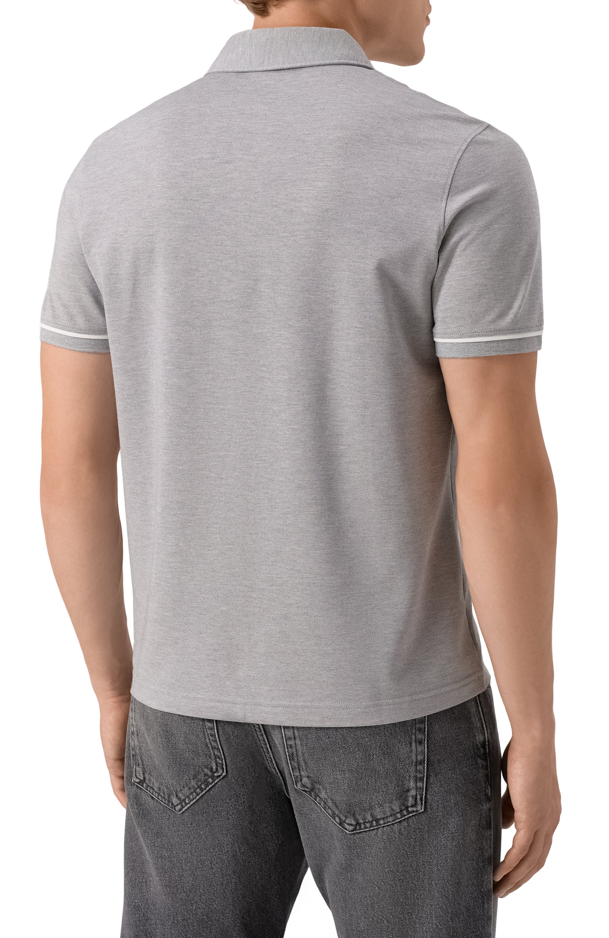 Поло BOGNER серого цвета по цене 17100 руб., арт. 58102727, фото 4 Поло BOGNER, арт. 58102727, фото 4