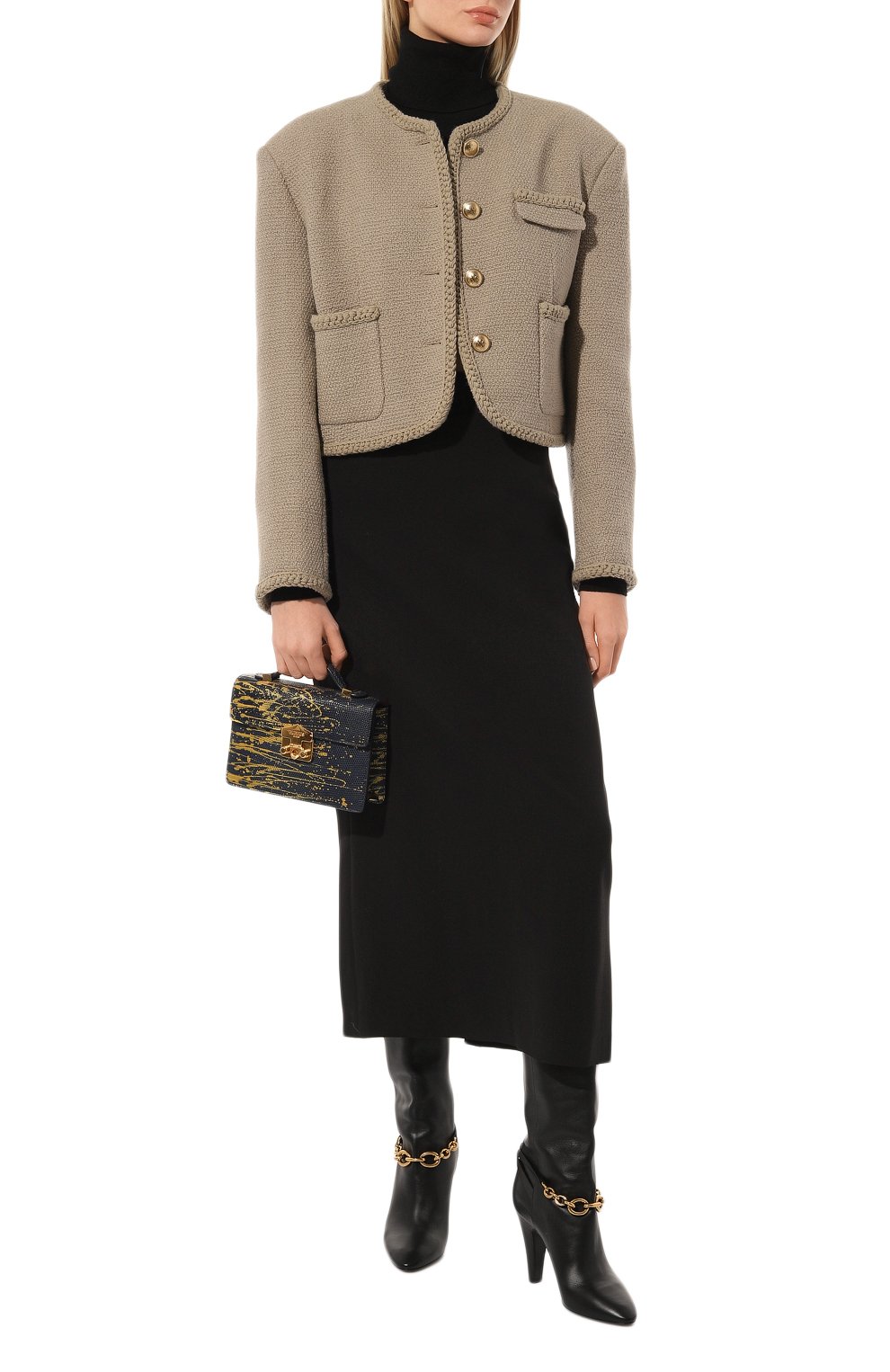 Сумка flash natalie из кожи ящерицы RUBEUS MILANO, арт. 204/13D/LZD, фото 7