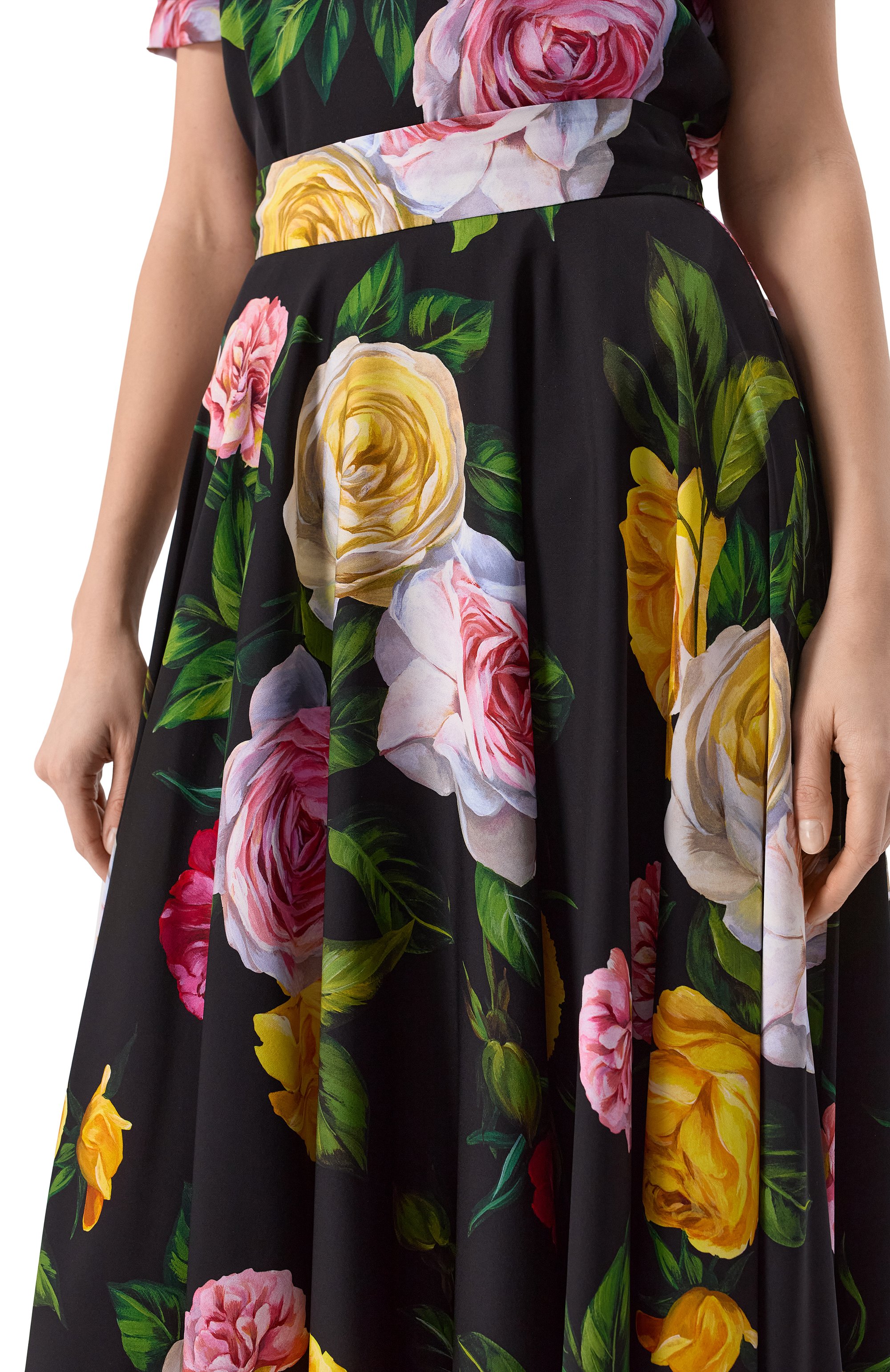 Шелковая юбка DOLCE & GABBANA, арт. F4C2RT/FSA7B, фото 5