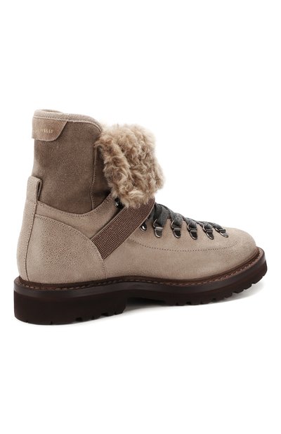 Замшевые ботинки BRUNELLO CUCINELLI, арт. MZAMG1599, фото 4