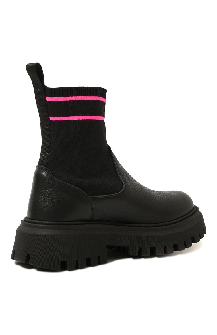 Кожаные ботинки MSGM KIDS, арт. 72561 VAR.2/36-41, фото 3