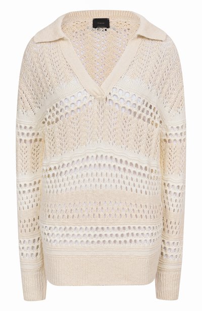 Женский пуловер изо льна и хлопка PINKO, арт. 104946/A2FP