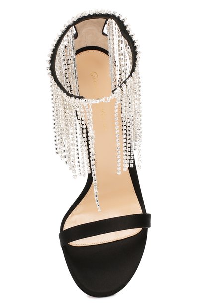 Текстильные босоножки jasmine GIANVITO ROSSI, арт. G61144.15RIC.RASNER0, фото 5