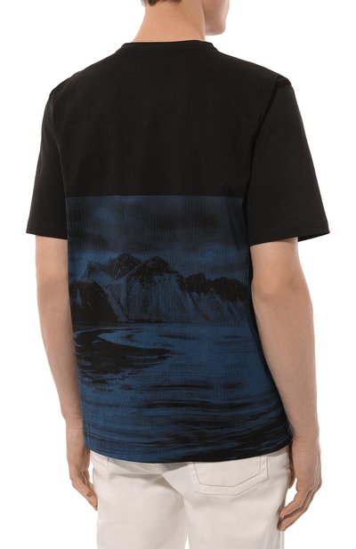 Хлопковая футболка ZILLI, арт. TSR03AM0100VLM008, фото 4