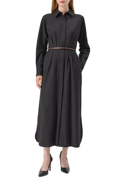 Платье из шерсти и вискозы ANTONELLI FIRENZE, арт. P6482/875B, фото 3