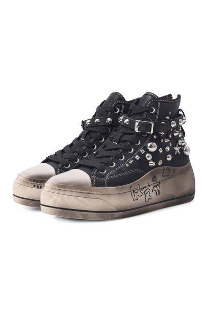 Женские кожаные кеды kurt R13, арт. R13S5029-S242W